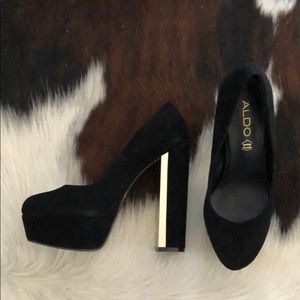 [ Aldo ] black heels